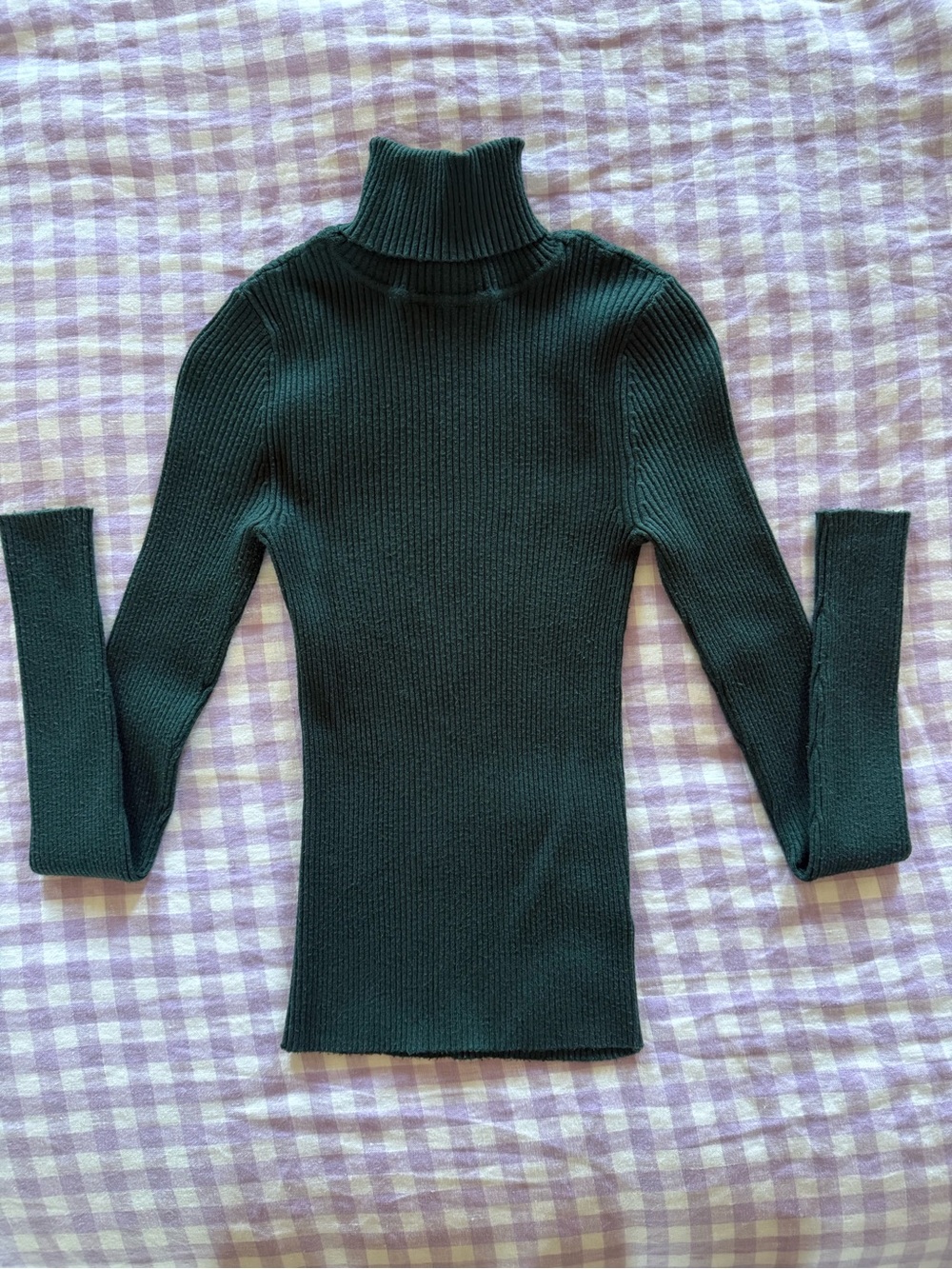 Express Ribbed Turtleneck Top